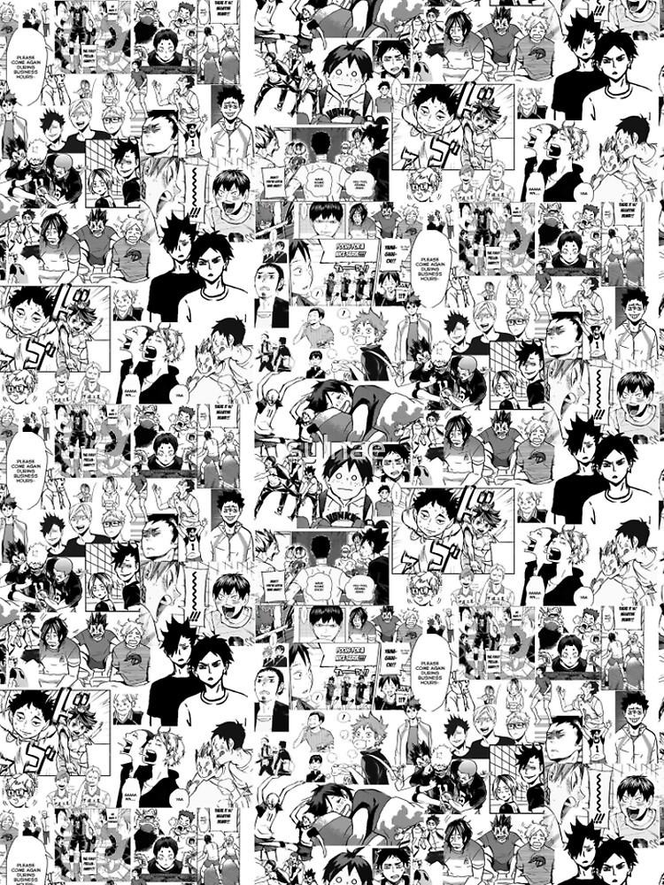 Haikyuu!! - Manga Collage by sylnae