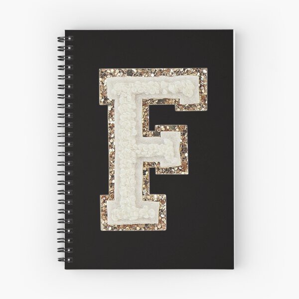 Item preview, F - Blanc Glitter Varsity Letter Patches designed and sold by Monograms Ultd.