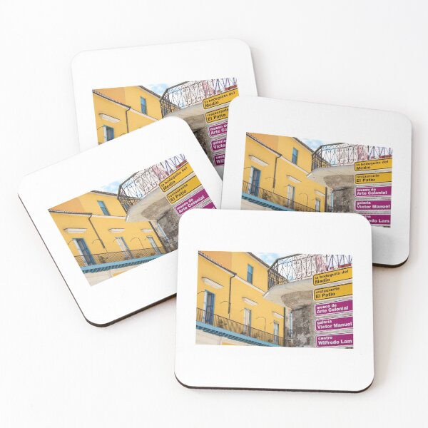Item preview, Yellow Cuban Building and Street Signs designed and sold by zenygirl.