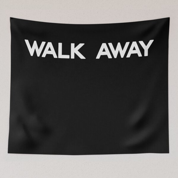 Item preview, Walk Away designed and sold by ShowMePrints.