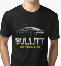 Camiseta de tejido mixto Bullitt mustang classic american car