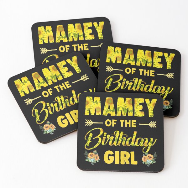 Item preview, Womens Mamey Of The Birthday Girl T-Shirt Mom Sunflower Gifts  designed and sold by margarettil63.