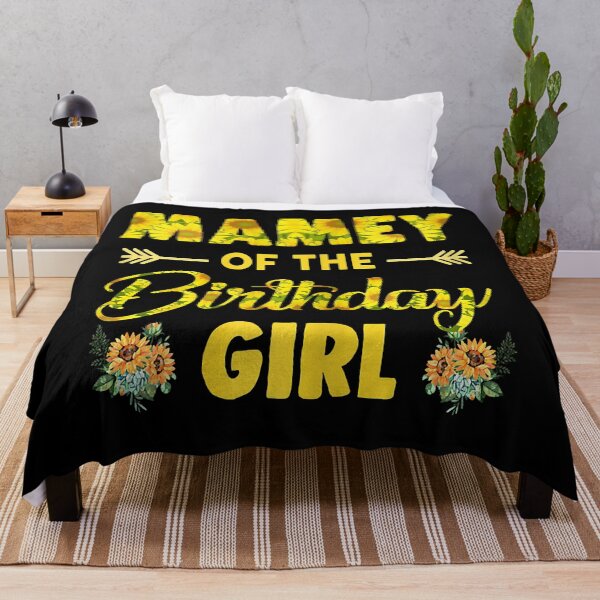 Item preview, Womens Mamey Of The Birthday Girl T-Shirt Mom Sunflower Gifts  designed and sold by margarettil63.