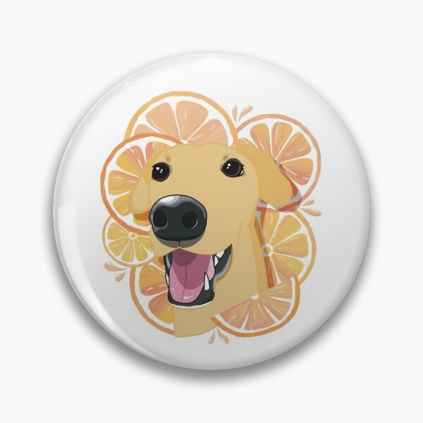 Item preview, Fawn greyhound with oranges! designed and sold by dayziistudios.