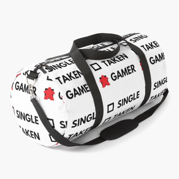 Item preview, Single Taken Tabletop Gamer Black Text Red Meeple designed and sold by JEL-Designs.