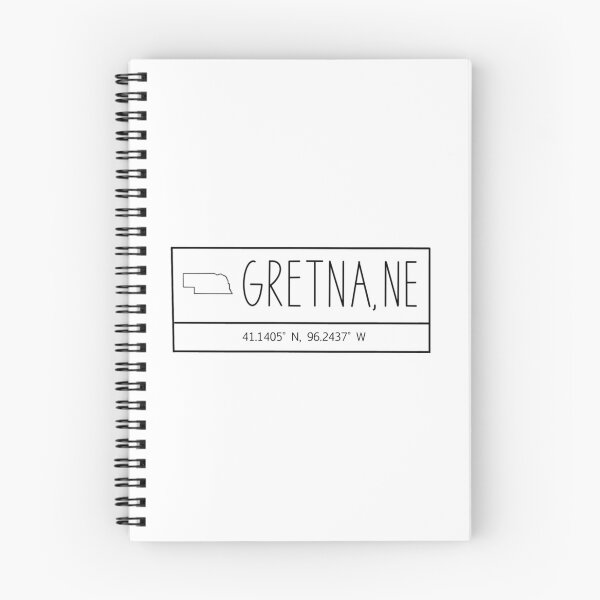 Item preview, Gretna Nebraska Coordinates designed and sold by Emily Designs.