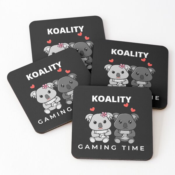 Item preview, Koalified Koality Gaming Time Cute Koala Valentine Pun designed and sold by eucagarland.