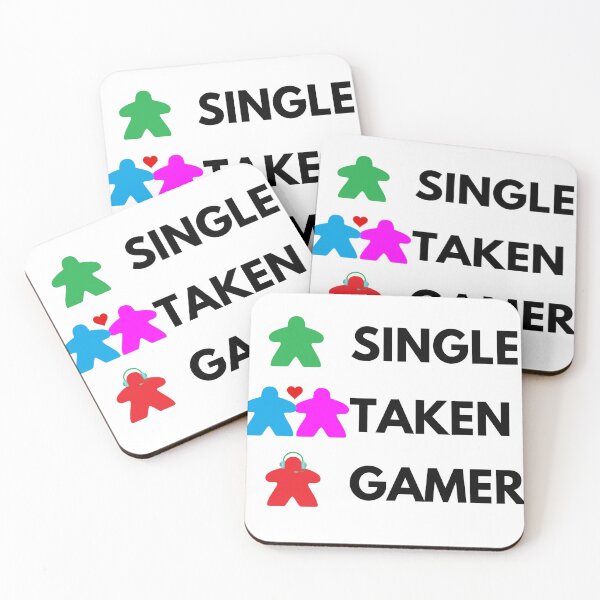 Item preview, Single Taken Tabletop Video Gamer Black Text designed and sold by JEL-Designs.