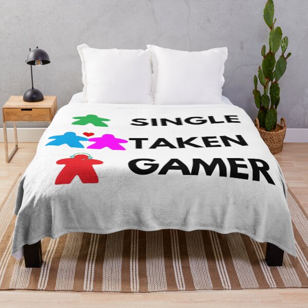 Item preview, Single Taken Tabletop Video Gamer Black Text designed and sold by JEL-Designs.