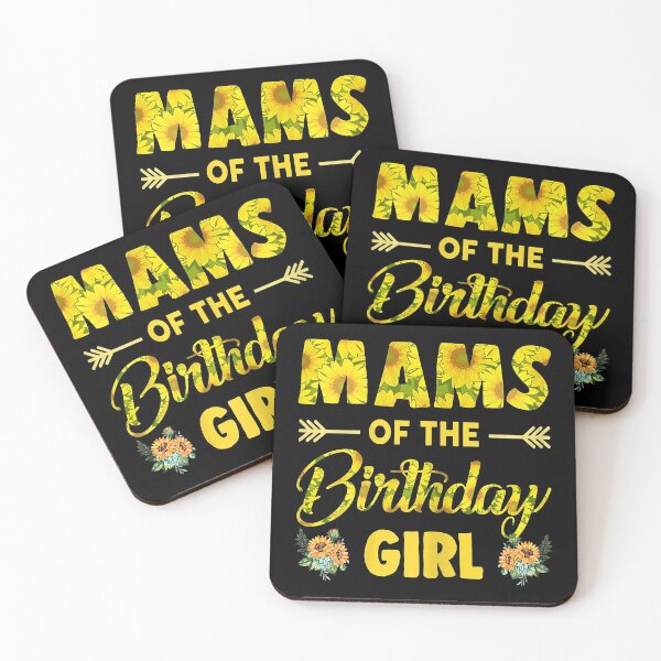 Item preview, Womens Mams Of The Birthday Girl T-Shirt Mom Sunflower Gifts  designed and sold by margarettil63.