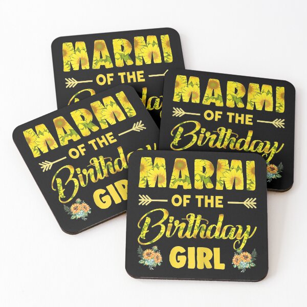 Item preview, Womens Marmi Of The Birthday Girl T-Shirt Mom Sunflower Gifts  designed and sold by margarettil63.