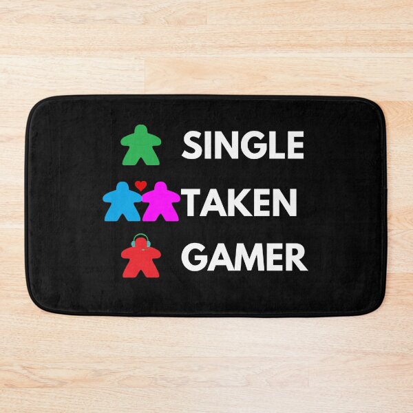 Item preview, Single Taken Tabletop Video Gamer White Text designed and sold by JEL-Designs.