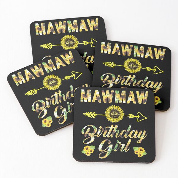 Item preview, Womens Mawmaw Of The Birthday Princess Shirt Mom Sunflower Gifts  designed and sold by margarettil63.