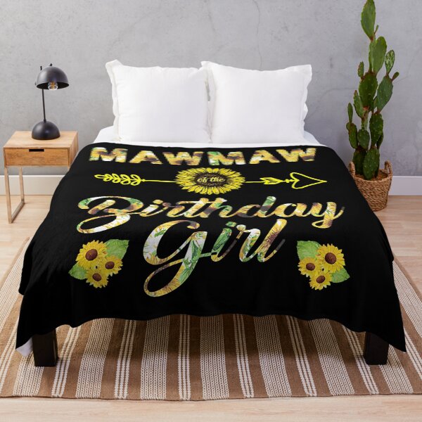 Item preview, Womens Mawmaw Of The Birthday Princess Shirt Mom Sunflower Gifts  designed and sold by margarettil63.