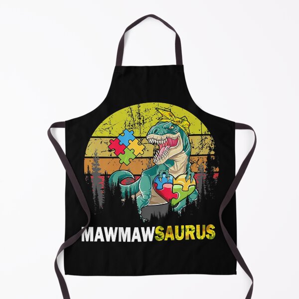 Item preview, Womens Mawmaw Saurus Auntsaurus Autism Awareness Dinosaur Sunflower designed and sold by margarettil63.