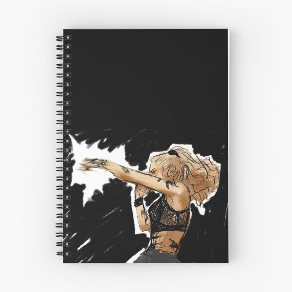 Item preview, Emma Carstairs black background designed and sold by Angie Draws.