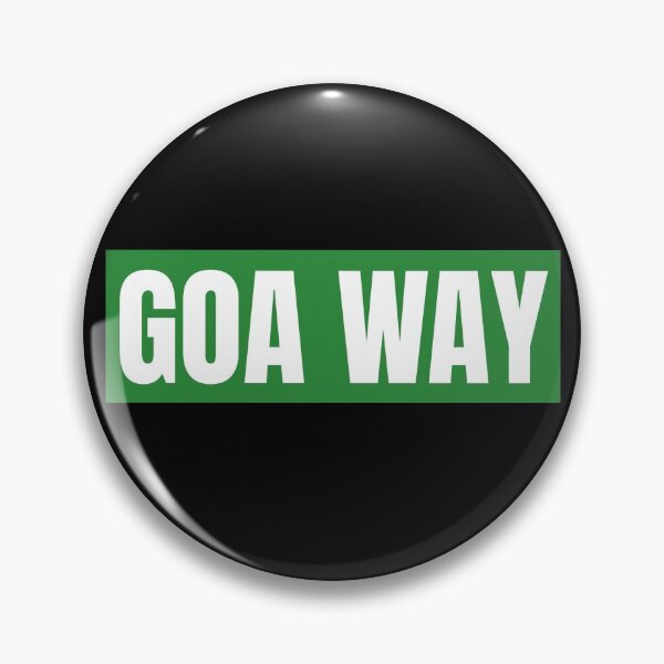 Item preview, Goa Way - Street Sign designed and sold by alancrapopod.