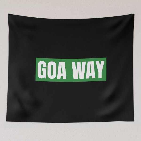 Item preview, Goa Way - Street Sign designed and sold by alancrapopod.