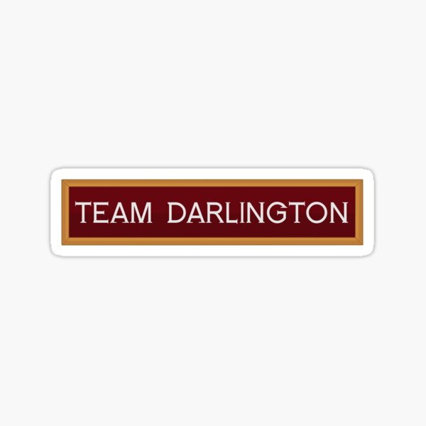 Team Darlington Sticker
