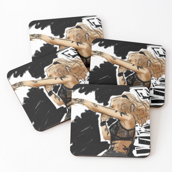 Item preview, Emma Carstairs black background with name designed and sold by Angie Draws.