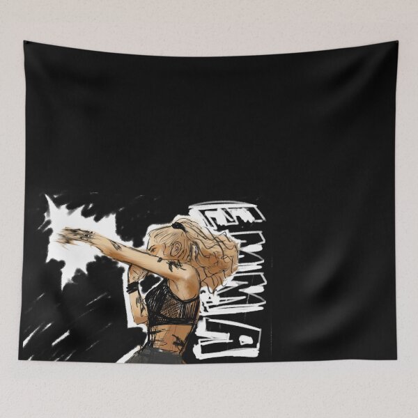 Item preview, Emma Carstairs black background with name designed and sold by Angie Draws.