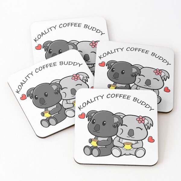 Item preview, Koalified Koality Coffee  Buddy  Koala Valentine designed and sold by eucagarland.