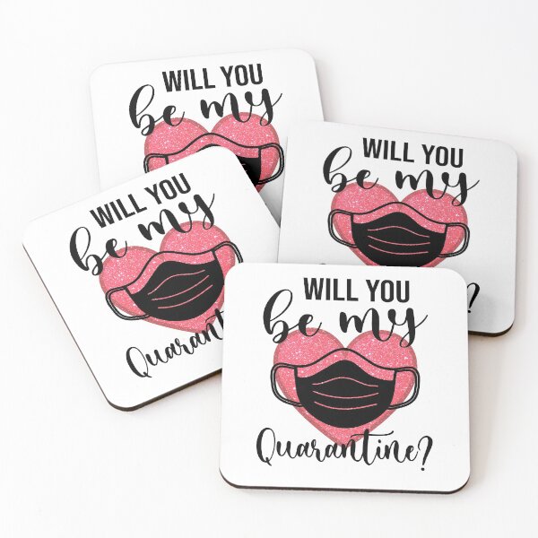 Item preview, Will you be my Quarantine funny Valentines day gift for women men boys girls kids designed and sold by LYSandCo.