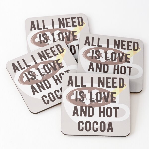 Item preview, all i need is love and hot cocoa designed and sold by micraelle.