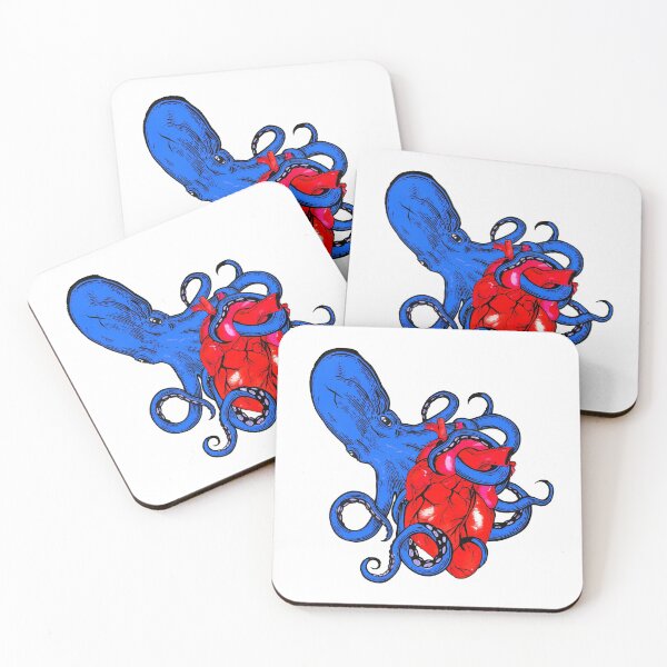 Item preview, octopus heart designed and sold by MXanwar.