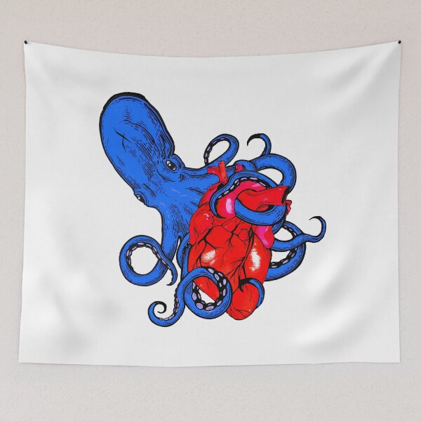 Item preview, octopus heart designed and sold by MXanwar.