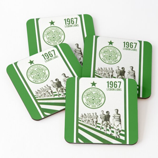 The Lisbon Lions Coasters (Set of 4)