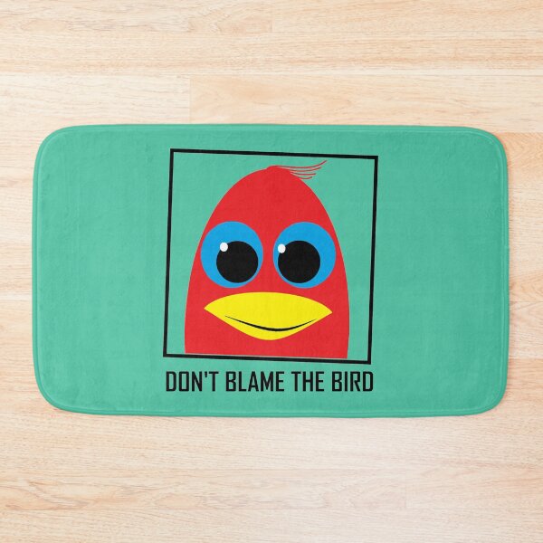 Item preview, DON'T BLAME THE BIRD designed and sold by Jean Gregory Evans.