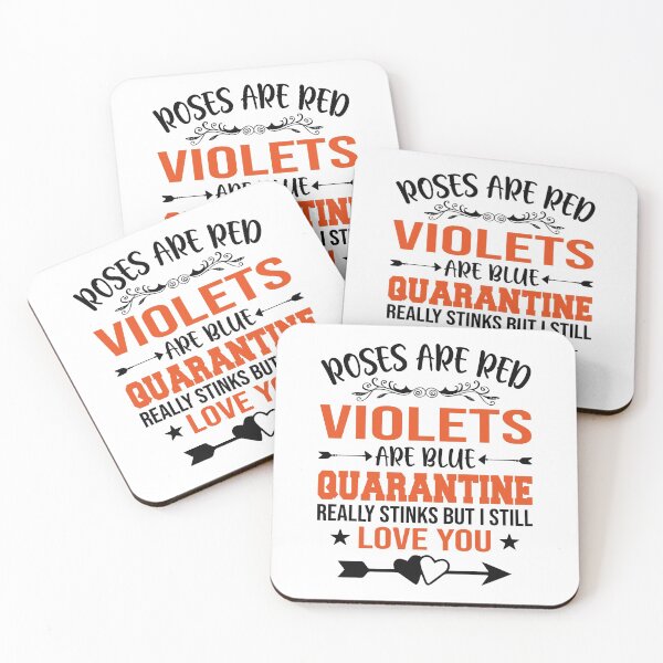 Item preview, Roses Are Red funny Quarantine Valentines day gift for women men boys girls kids designed and sold by LYSandCo.