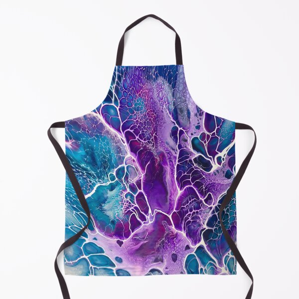 Item preview, Galaxy in Blue Dioxizine Fluid Art designed and sold by Rachel Pile.