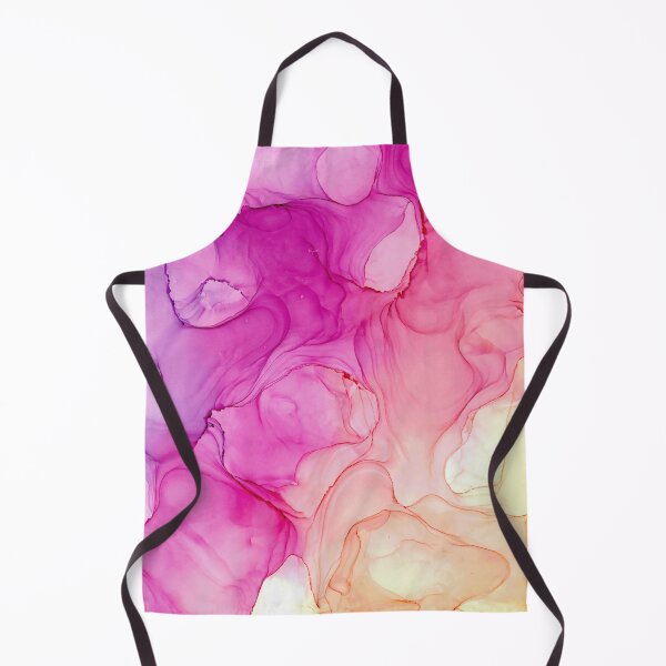 Item preview, Pink, Purple, Orange Abstract 127 Alcohol Ink Painting by Herzart designed and sold by herzart.