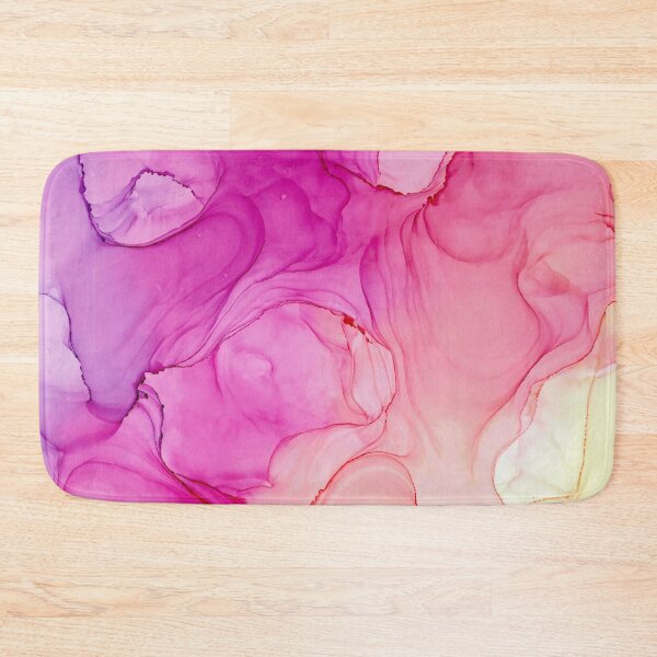 Item preview, Pink, Purple, Orange Abstract 127 Alcohol Ink Painting by Herzart  designed and sold by herzart.
