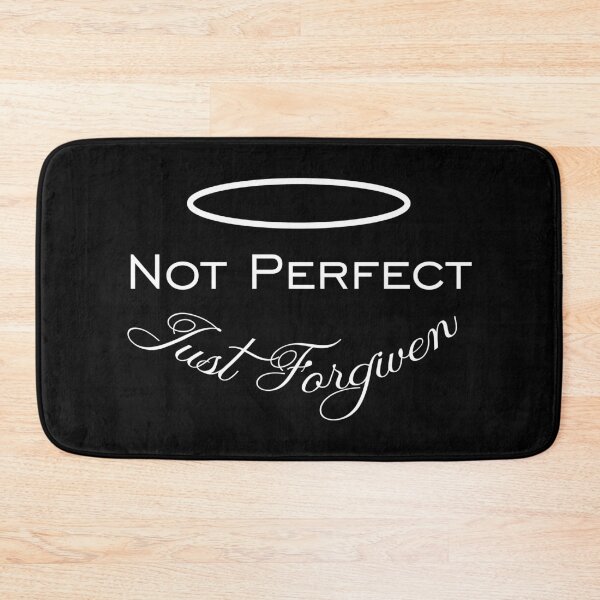 Item preview, Not Perfect Just Forgiven, Christianity, Christian, Faith, Just Forgiven, Hope, Jesus, Catholic, Forgiven, Gift,  designed and sold by DAM Creative ⭐⭐⭐⭐⭐.