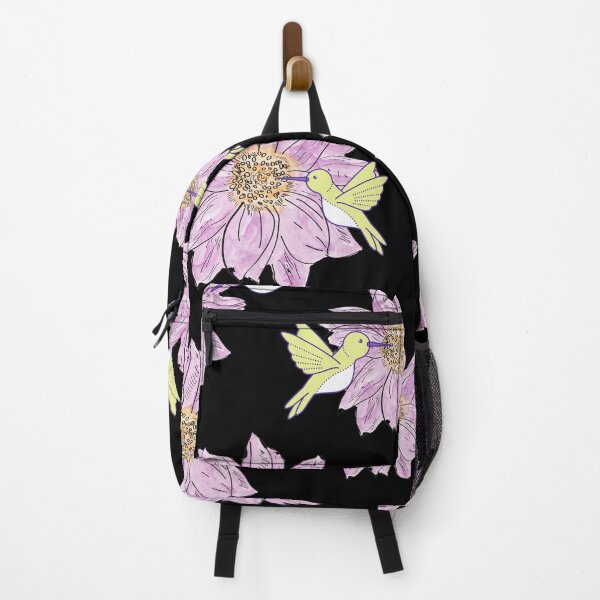Item preview, Vintage Floral Pattern with Hummingbirds designed and sold by The Masked Designer.