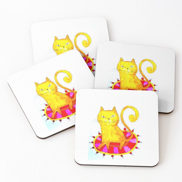 Item preview, Cat on carpet designed and sold by flormaillo.