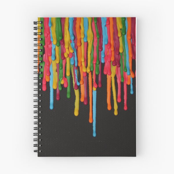 Item preview, Neon Rainbow Melted Crayon Drips designed and sold by anxiousdino.