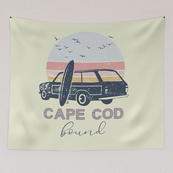 Item preview, Retro Cape Cod Summer designed and sold by SharksOnShore.