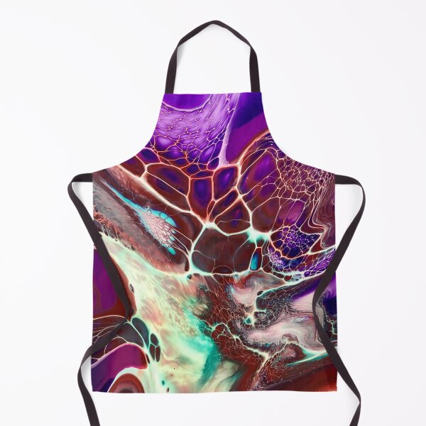 Item preview, Galaxy with Aqua Fluid Pour Art designed and sold by Rachel Pile.
