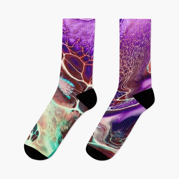 Item preview, Galaxy with Aqua Fluid Pour Art designed and sold by Rachel Pile.