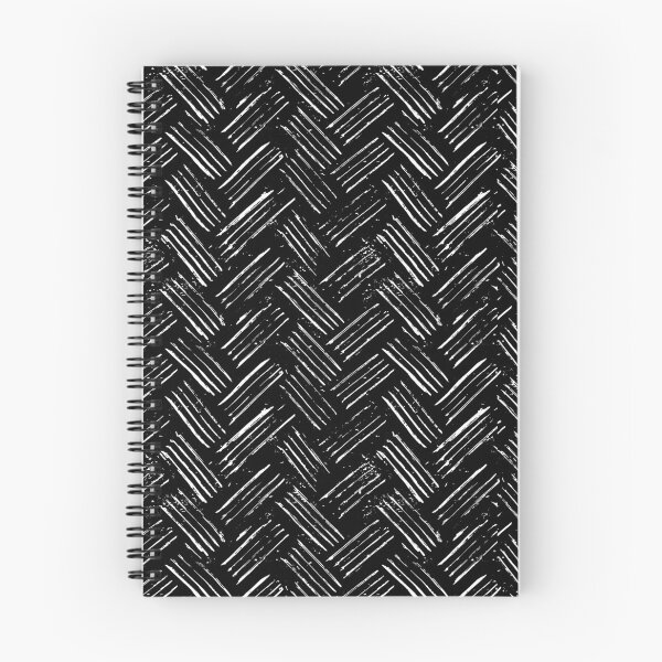 Item preview, Black and White Minimalistic Strokes Pattern designed and sold by byallieforyou.