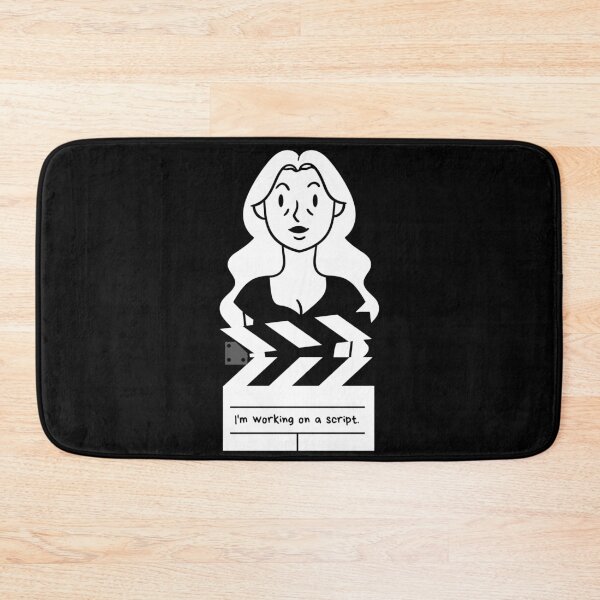 Item preview, Girl and clapperboard designed and sold by Magole Art.