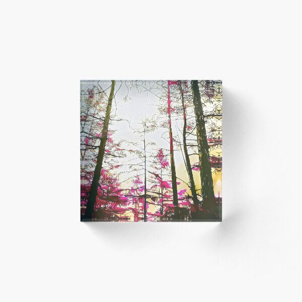 Item preview, Scary Sakura Pine Pink Forest - Asian Nature Culture designed and sold by PAlNT.