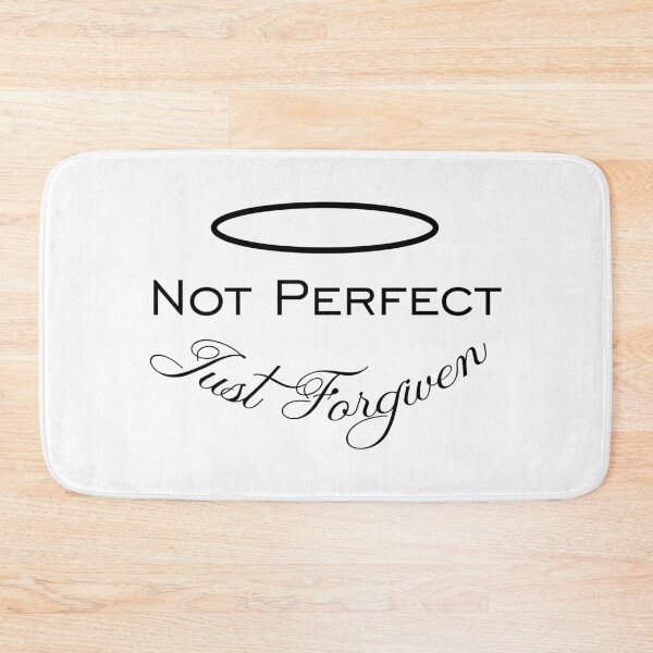 Item preview, Not Perfect Just Forgiven, Christianity, Christian, Faith, Just Forgiven, Hope, Jesus, Catholic, Forgiven,  designed and sold by DAM Creative ⭐⭐⭐⭐⭐.