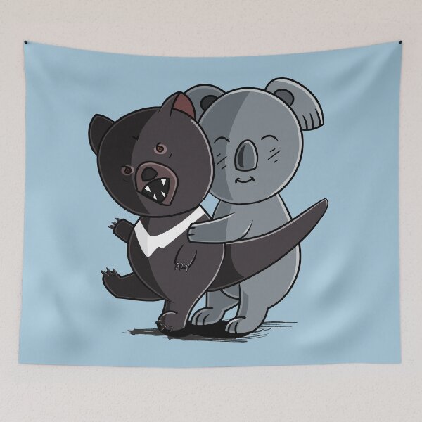 Item preview, Koala y Taz designed and sold by tryinart.