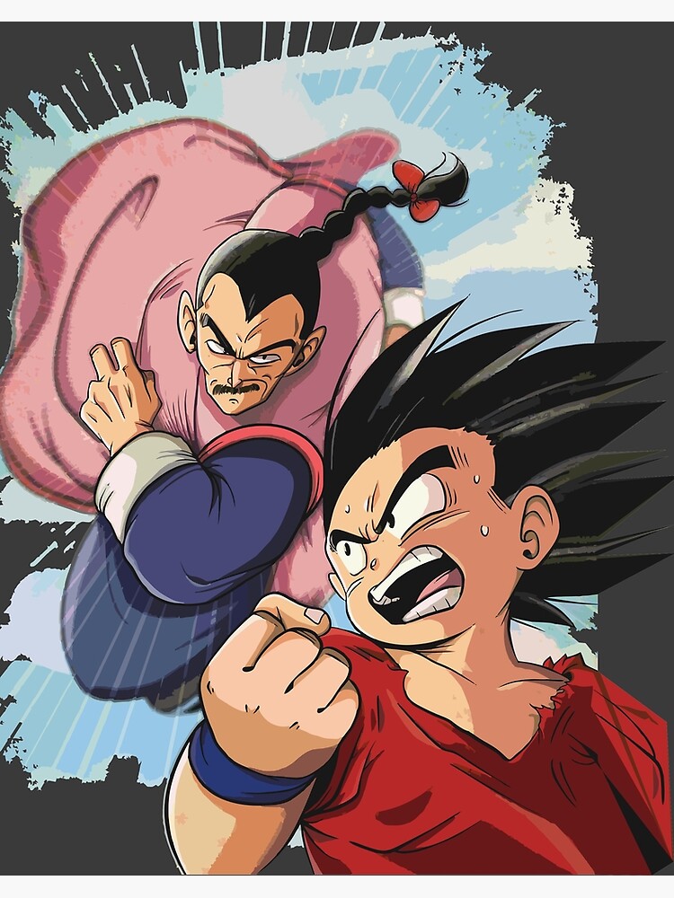 Goku contra Tao Pai Pai Impresión rígida