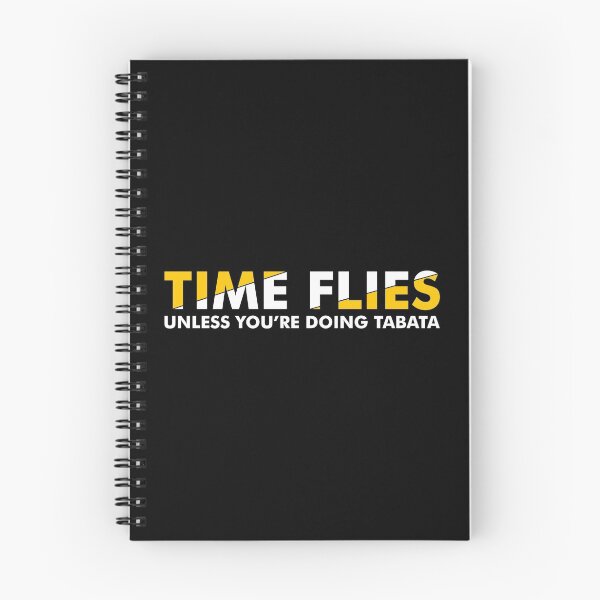 Item preview, Tabata Workout HIIT Training Time Flies product designed and sold by jakehughes2015.
